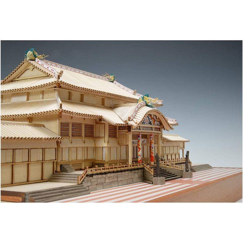 ☆大人気商品☆ アクアキャッスル 余暇楽屋ウッディジョー 木製建築模型 150大阪城 天守閣 塗料セット