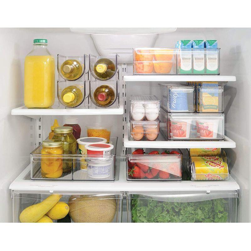55 以上節約 Interdesign 冷蔵庫 食品 収納 ラック キッチン パントリー キャビネット トレイ クリア ej 安い購入 Turningheadskennel Com