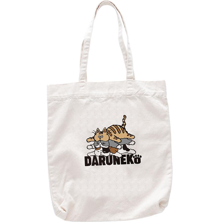 AND PACKABLE アンドパッカブル ダルネコTBトートバッグ）BK A4トート