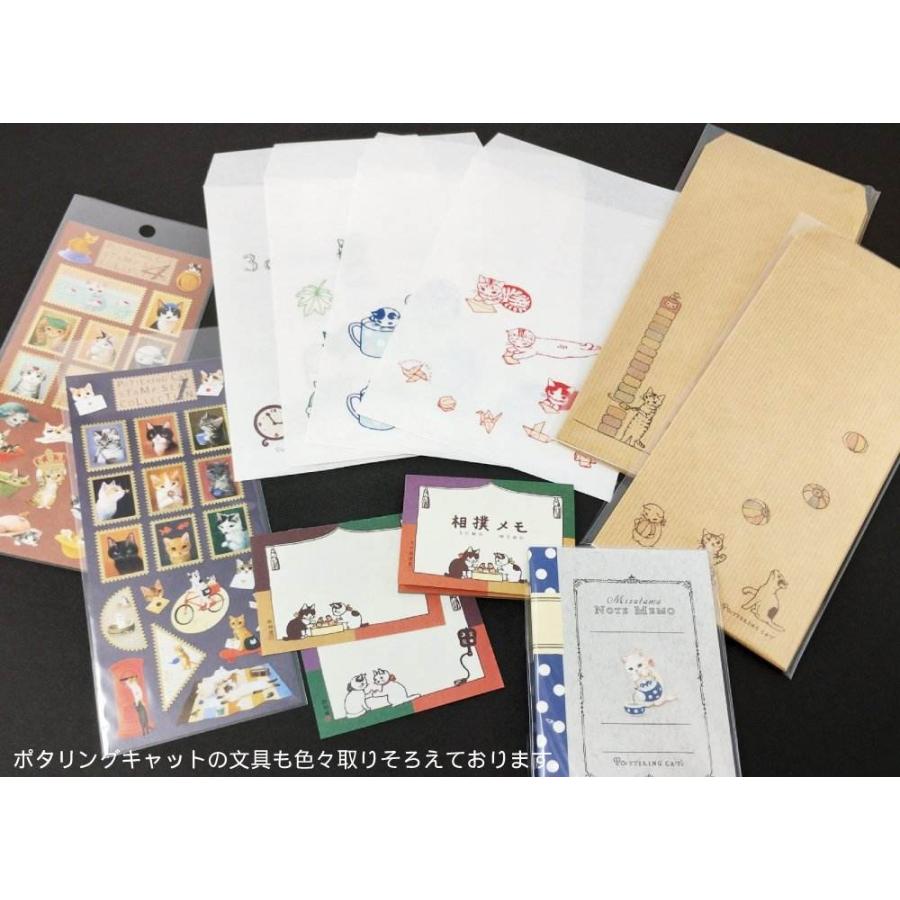 ポタリングキャット メモパッド ミニ水玉大学ノートメモ ミニメモ メモ帳 一筆箋 グッズ MEMO 日本製 猫雑貨 ギフト かわいい | ブランド登録なし | 05