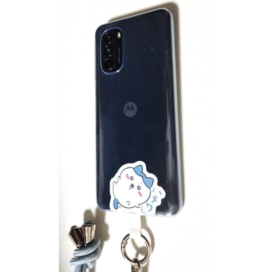 ちいかわ マルチリングプラス ストラップセット ハチワレ ブルー CK-06B スマートフォンストラップ はさむ スマホアクセサリ かわいい ギフト プレゼント | ブランド登録なし | 07