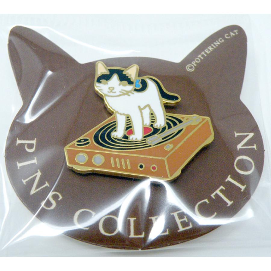 ポタリングキャット ピンズ レコード ピンバッジ ピンブローチ グッズ