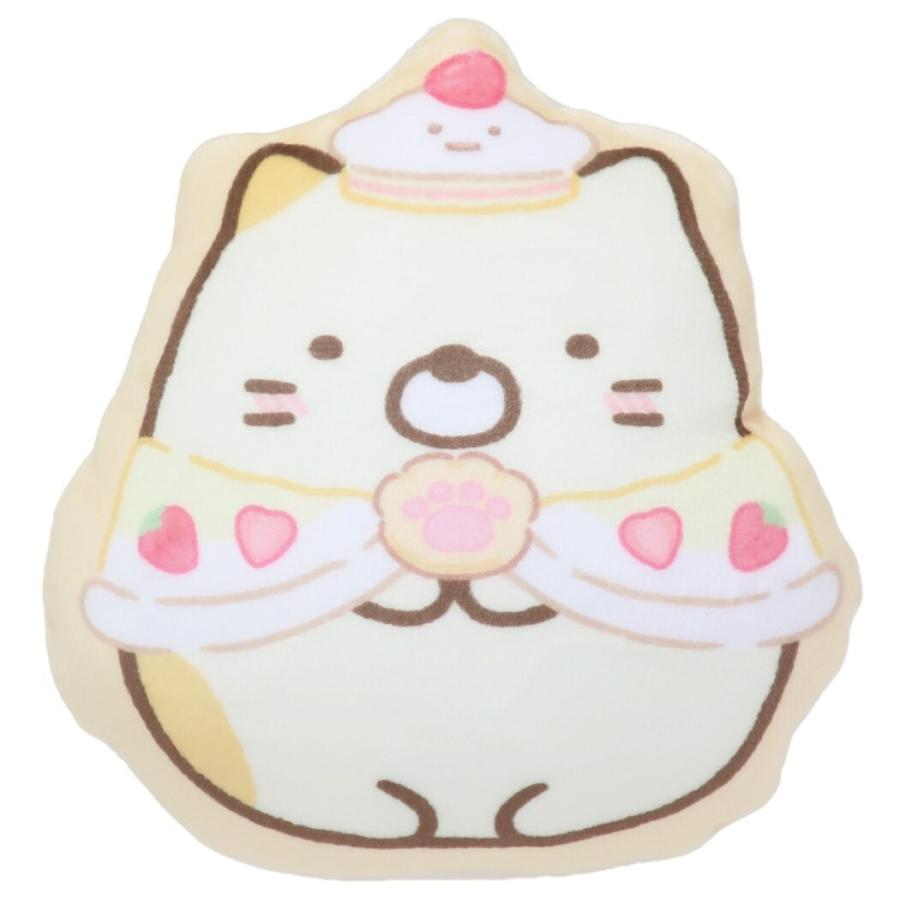 すみっコぐらし ぬいぐるみポーチ ねこ ポーチ ミニポーチ もちもち 小物入れ  幼稚園 通園 通学 猫 ネコ かわいい | ブランド登録なし