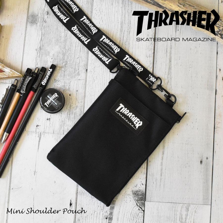 Thrasher スラッシャー ミニ ショルダー バッグ スマホケース Iphone フェス 防水 ペンケース 筆箱 ポーチ ペンポーチ スケボー Skateboard Sk8 100 Opabinia 通販 Yahoo ショッピング