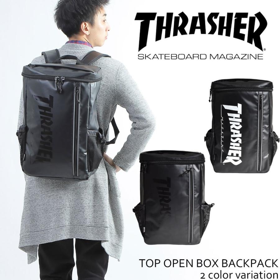 リュック スラッシャー Thrasher ボックスリュック リュックサック メンズ レディース バックパック おしゃれ 黒 Thrtp505 送料無料 100 Thrtp505 N2 Opabinia 通販 Yahoo ショッピング