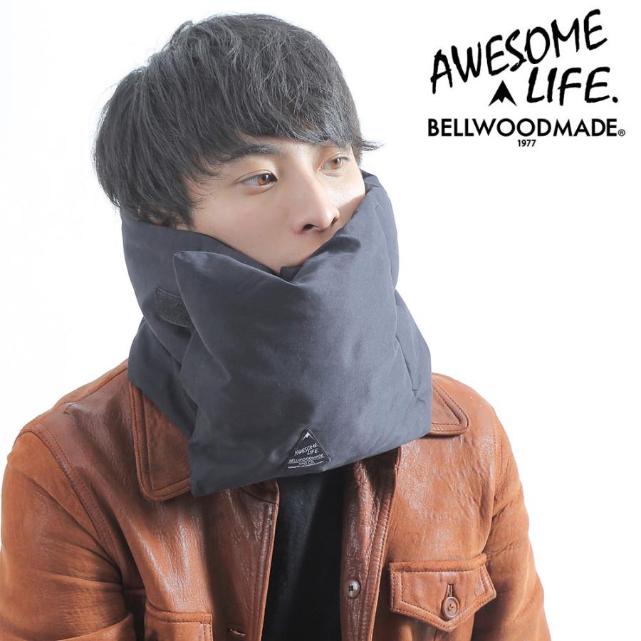 BELLWOODMADE ベルウッドメイド ダウンネックウォーマー DOWN NECK WARMER アウトドア キャンプ 登山 雪山