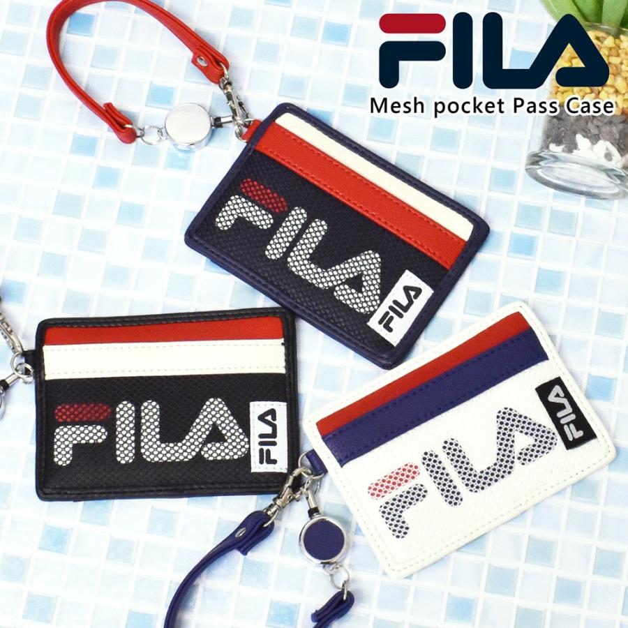 パスケース 定期入れ フィラ Fila メンズ レディース リール付き ブランド おしゃれ メッシュ Icカードケース Fims 0193 Opabinia 通販 Yahoo ショッピング
