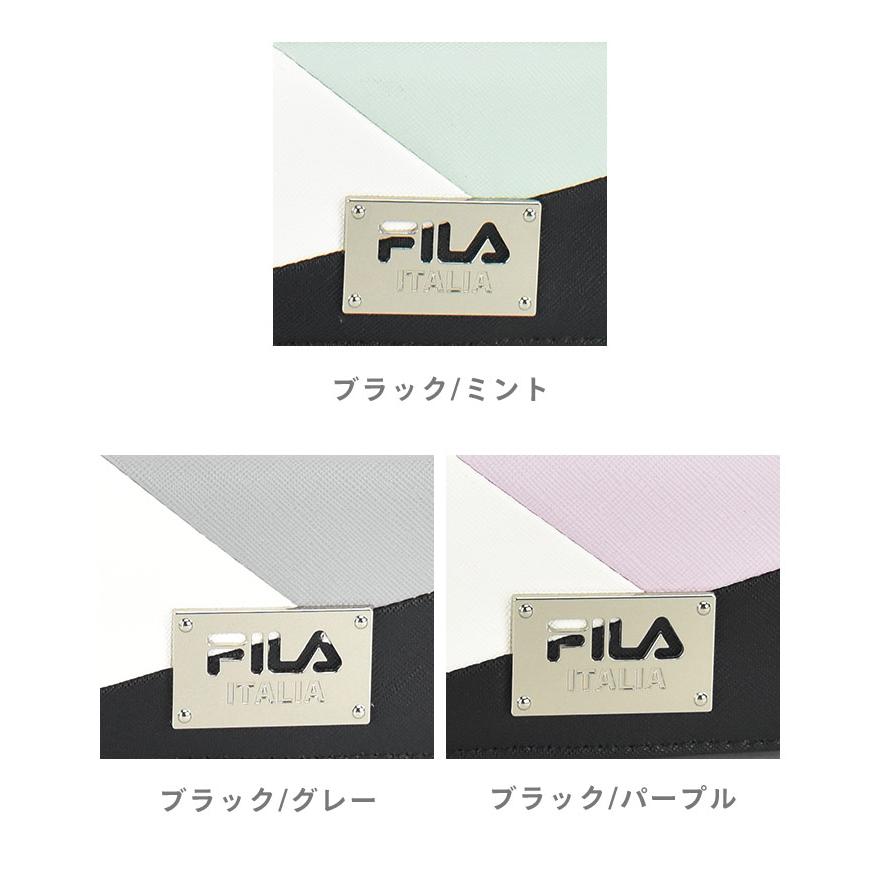 三つ折り 財布 がま口 レディース メンズ ブランド 小さめ コンパクト フィラ FILA 黒 おしゃれ キャラクター 小銭入れ カード入れ 切替｜opabinia｜19