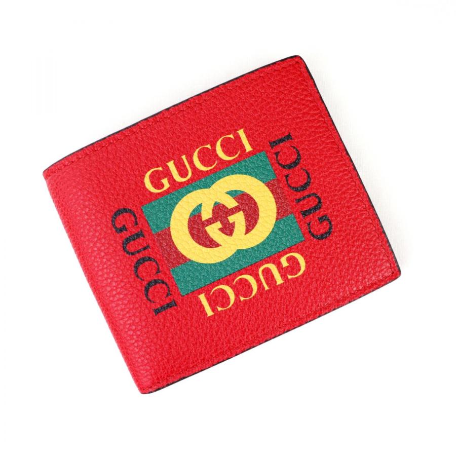 グッチ ヴィンテージロゴプリント Ggロゴ 二つ折り財布 レザーウォレット 赤 未使用 Gucci Z4 オパールヤフーショッピング店 通販 Yahoo ショッピング
