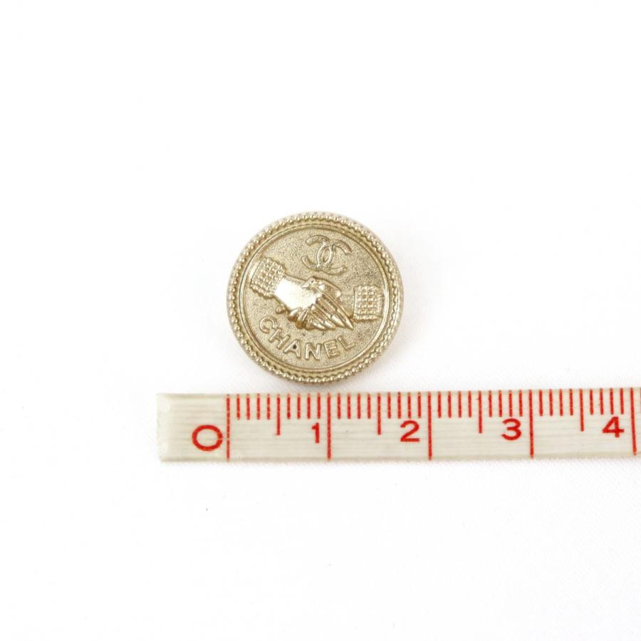 シャネル ココマーク アイコンボタン 握手 8個セット メタル 1 7cm ゴールド系 美品 Chanel Z5 オパールヤフーショッピング店 通販 Yahoo ショッピング