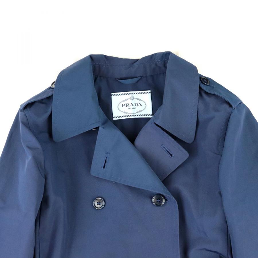 プラダ トレンチコート レディース ネイビー 40 美品 ベルト付き 15年製 Prada F4 オパールヤフーショッピング店 通販 Yahoo ショッピング