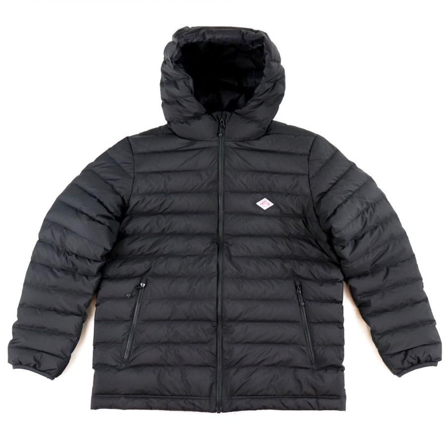 ダントン ミドルダウンジャケット レディース 黒 38 Jd 8031 フード付き Danton C2 150 150 オパールヤフーショッピング店 通販 Yahoo ショッピング