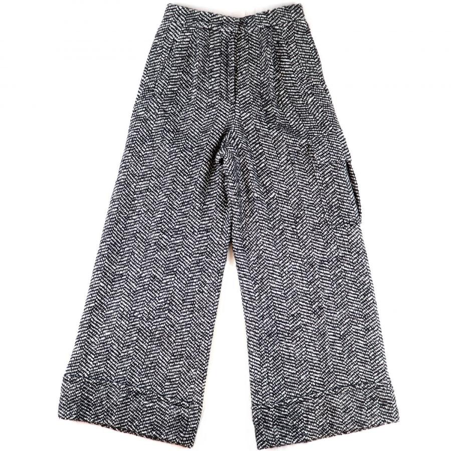 モンクレール ウール ワイドパンツ レディース グレー 42 アルパカ混 ポケットデザイン 新品同様 国内正規 Moncler E2 オパールヤフーショッピング店 通販 Yahoo ショッピング