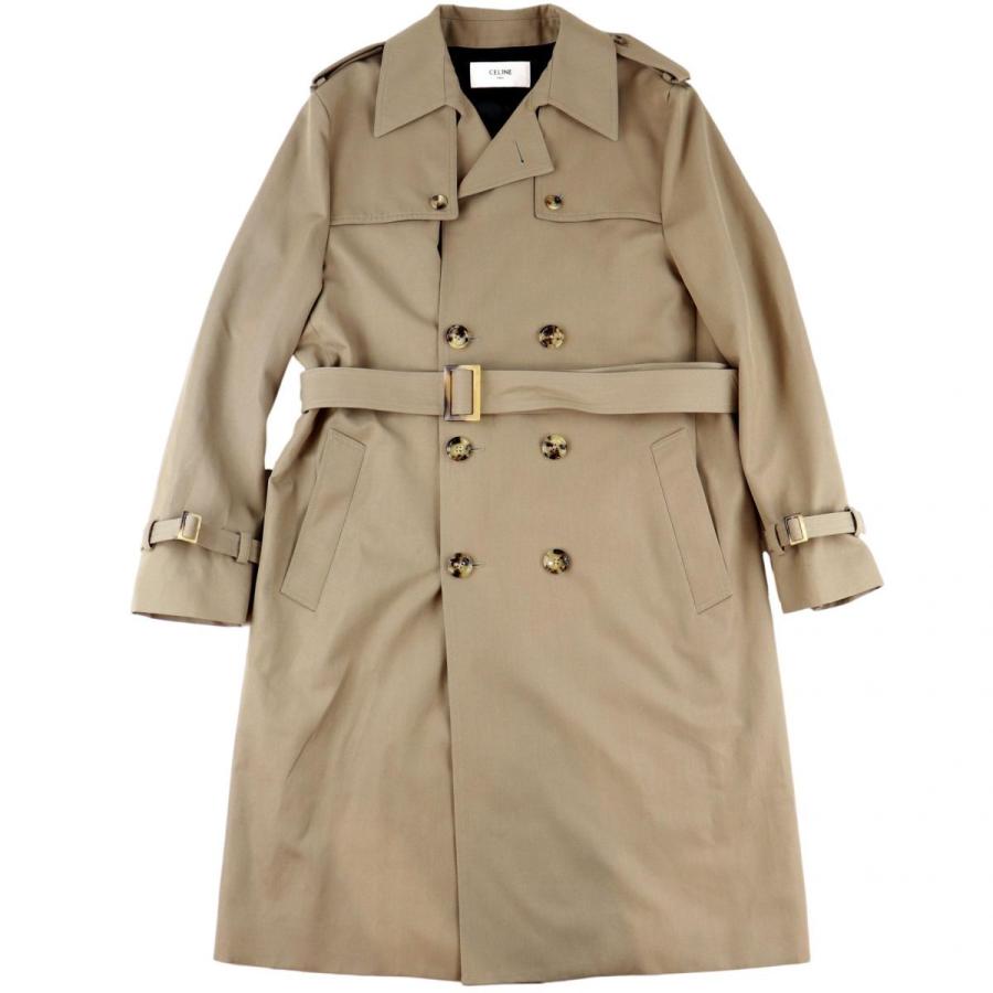 セリーヌ 19ss ニューウェーブトレンチコート メンズ ベージュ 50 新品同様 エディファーストコレクション Celine C3 オパールヤフーショッピング店 通販 Yahoo ショッピング