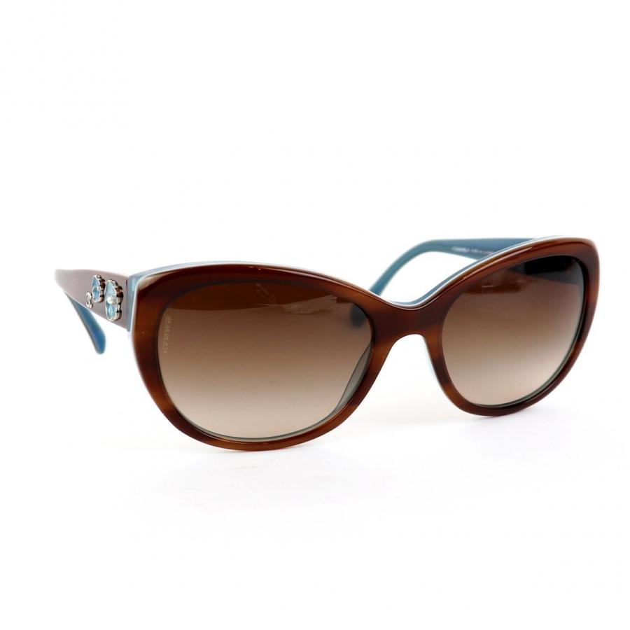 シャネル ココマーク カメリア サングラス 水色 茶 55 18 135 5187 H Chanel Z2 オパールヤフーショッピング店 通販 Yahoo ショッピング