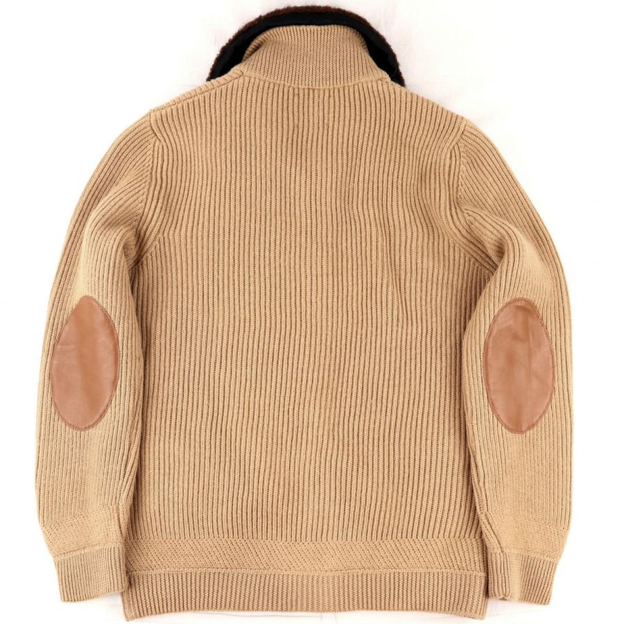 期間限定特価 ロベルトコリーナ 襟ボアニットカーディガン メンズ キャメル 茶 54 未使用 エルボーパッチ ウール Roberto Collina B4 楽天市場 Smartfin Biz