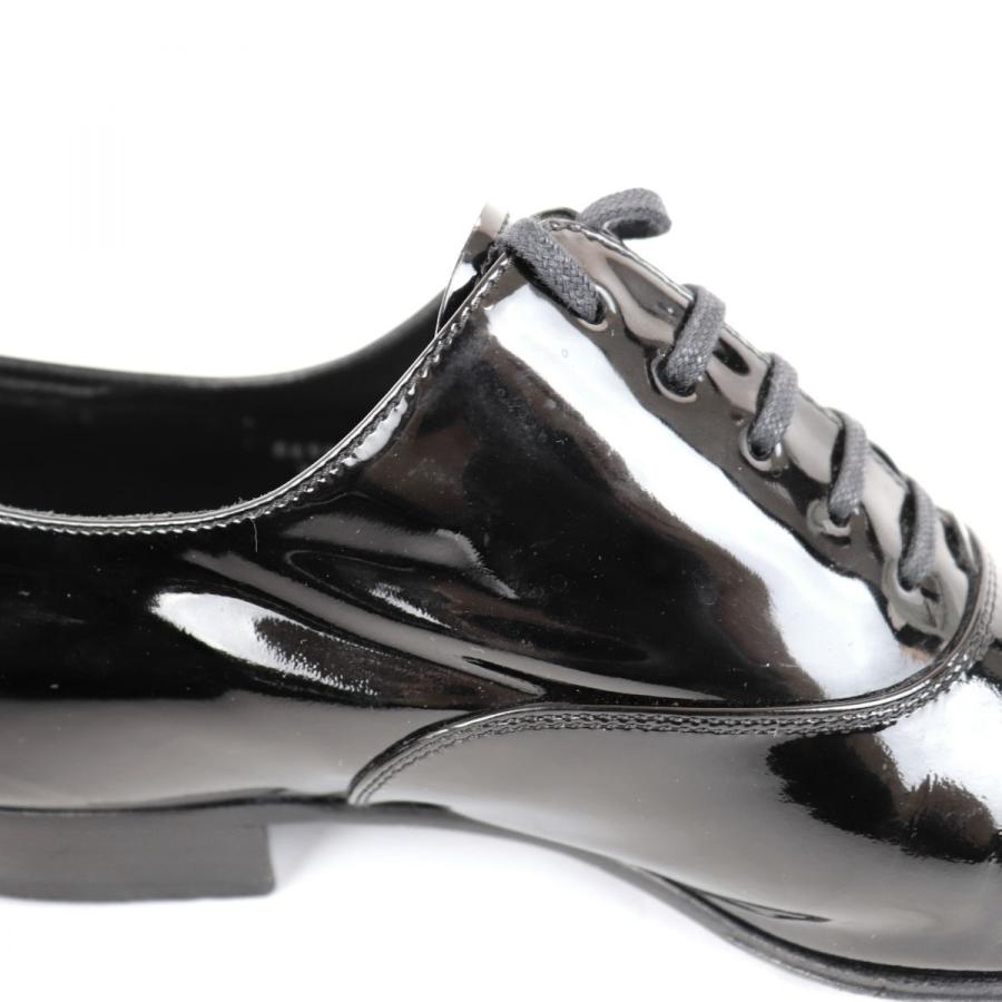 （JOHN LOBB）の「カリスト（CALISTO）、エナメルシューズです。 ジョンロブ カリスト プレーントゥパテントレザーシューズ メンズ 黒