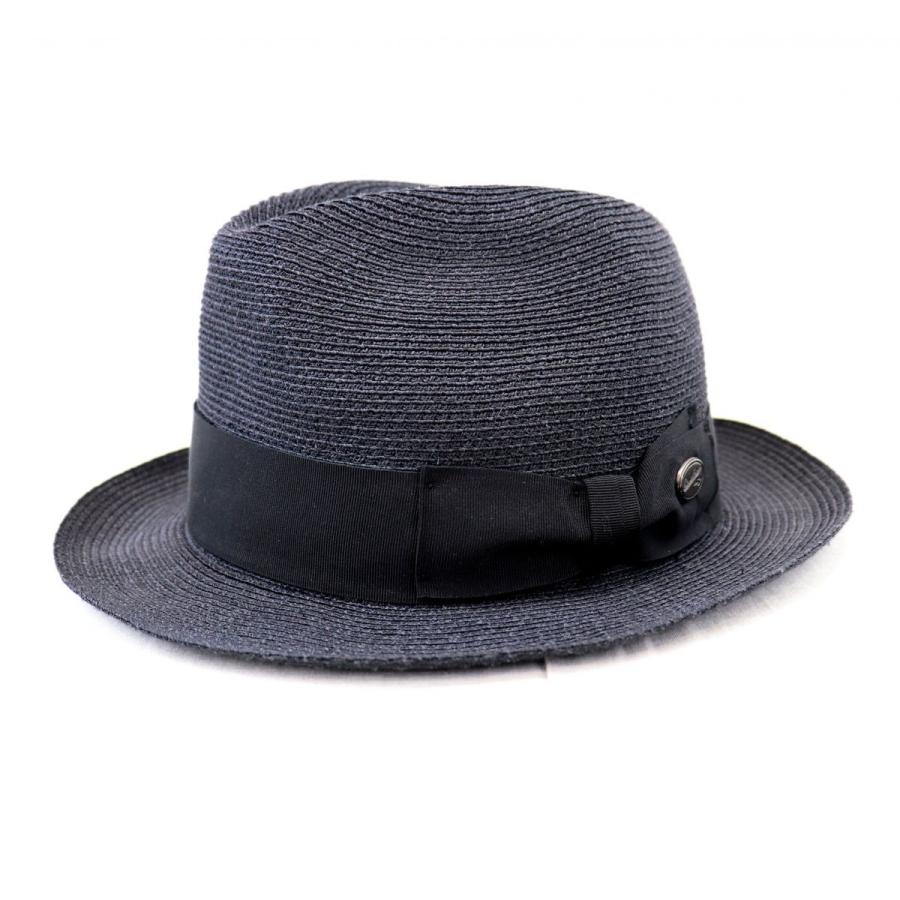 ボルサリーノ 18 57 リボン装飾 中折れ ストローハット メンズ ネイビー系 59 未使用 帽子 ヘンプ Borsalin Z2 オパールヤフーショッピング店 通販 Yahoo ショッピング