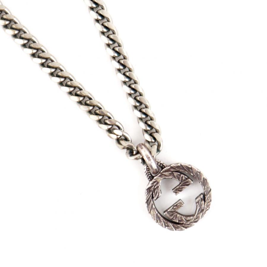 グッチ インターロッキング ペンダント チェーンネックレス メンズ 925 シルバー Gucci Z2 オパールヤフーショッピング店 通販 Yahoo ショッピング