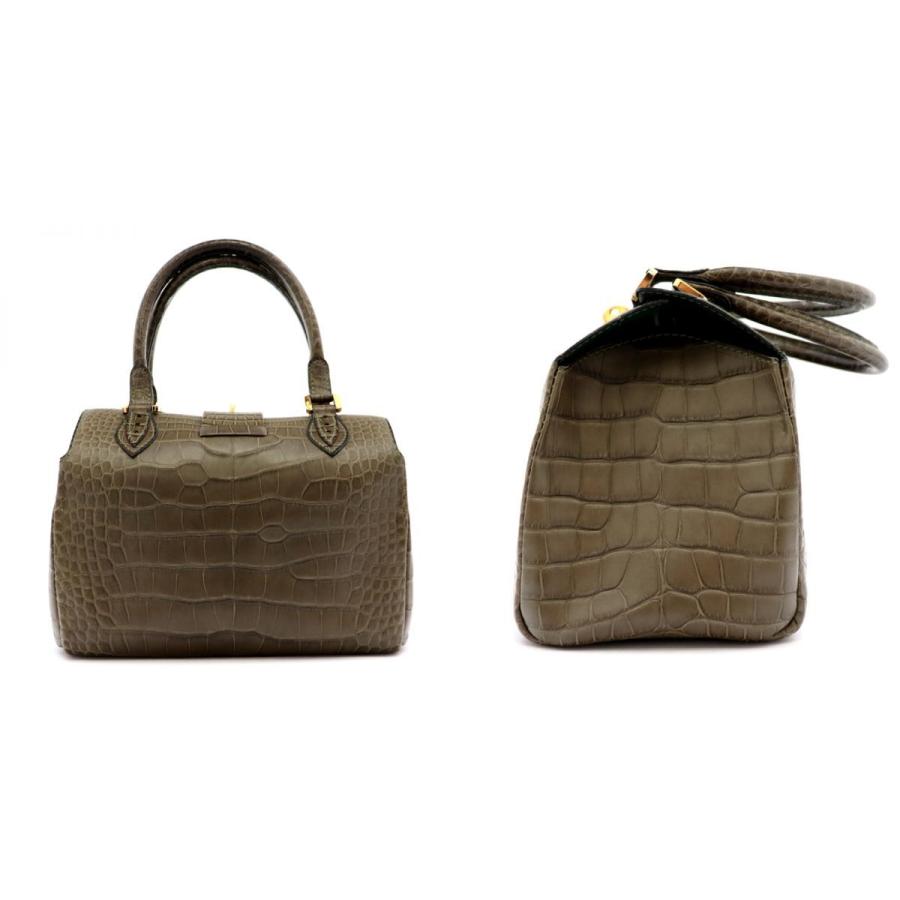 MORABITO 美品 モラビト オルセー クロコダイル レザー 2way MORABITO 美品 モラビト オルセー クロコダイル レザー 2way