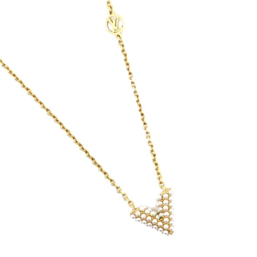 ルイヴィトン コリエ エセンシャルv ペルル パール チェーンネックレス レディース ゴールド 美品 M658 Louis Vuitton Z3 オパールヤフーショッピング店 通販 Yahoo ショッピング