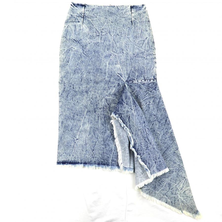 バレンシアガ 19AW アシンメトリー デニムスカート レディース バレンシアガ 19AW アシンメトリー デニムスカート レディース