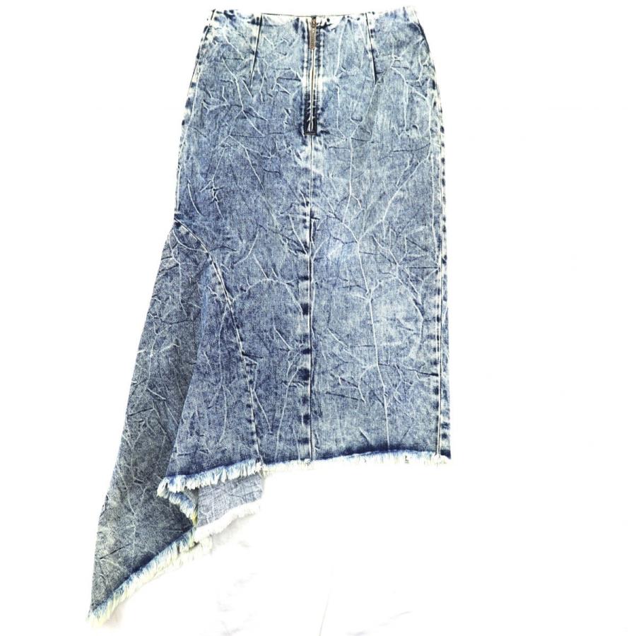 バレンシアガ 19AW アシンメトリー デニムスカート レディース バレンシアガ 19AW アシンメトリー デニムスカート レディース