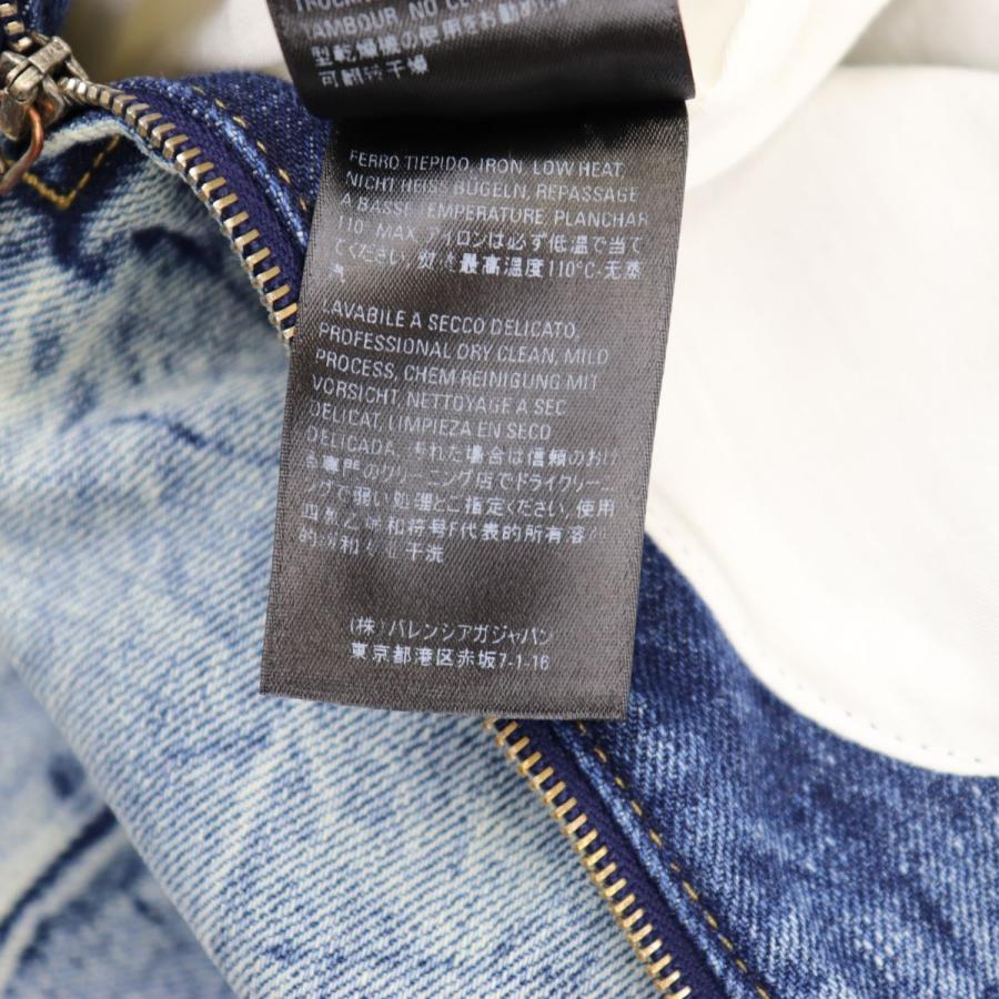 バレンシアガ 19AW アシンメトリー デニムスカート レディース 34