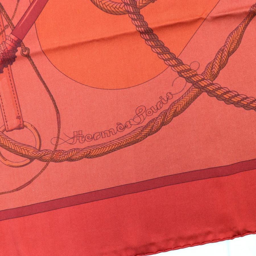 エルメス　スカーフ90 ディップダイ　クリッククラック柄 エルメス ディップダイ クリッククラック カレ90 シルク