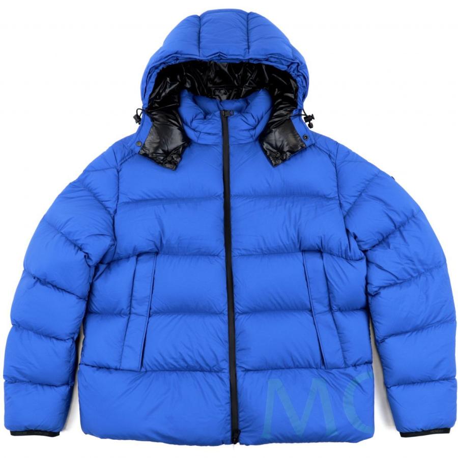 正規取扱店 青 メンズ ダウンジャケット フード付き Wilms 19aw モンクレール ダウンジャケット Wilms 19aw モンクレール 5 Moncler 199 国内正規 ジップアップ ロゴ入り 新品同様 コート アウター Smssvg Org