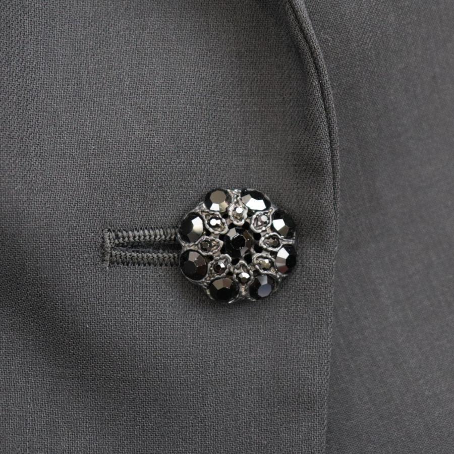 フォクシーブティックジュエルボタンコート