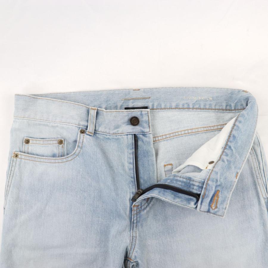 サンローラン パリ スキニーデニムパンツ メンズ 青 31 コットン ケリングタグ 17年 D02-M/SK-LW SAINT LAURENT PARIS【G4-18816】 |  | 02