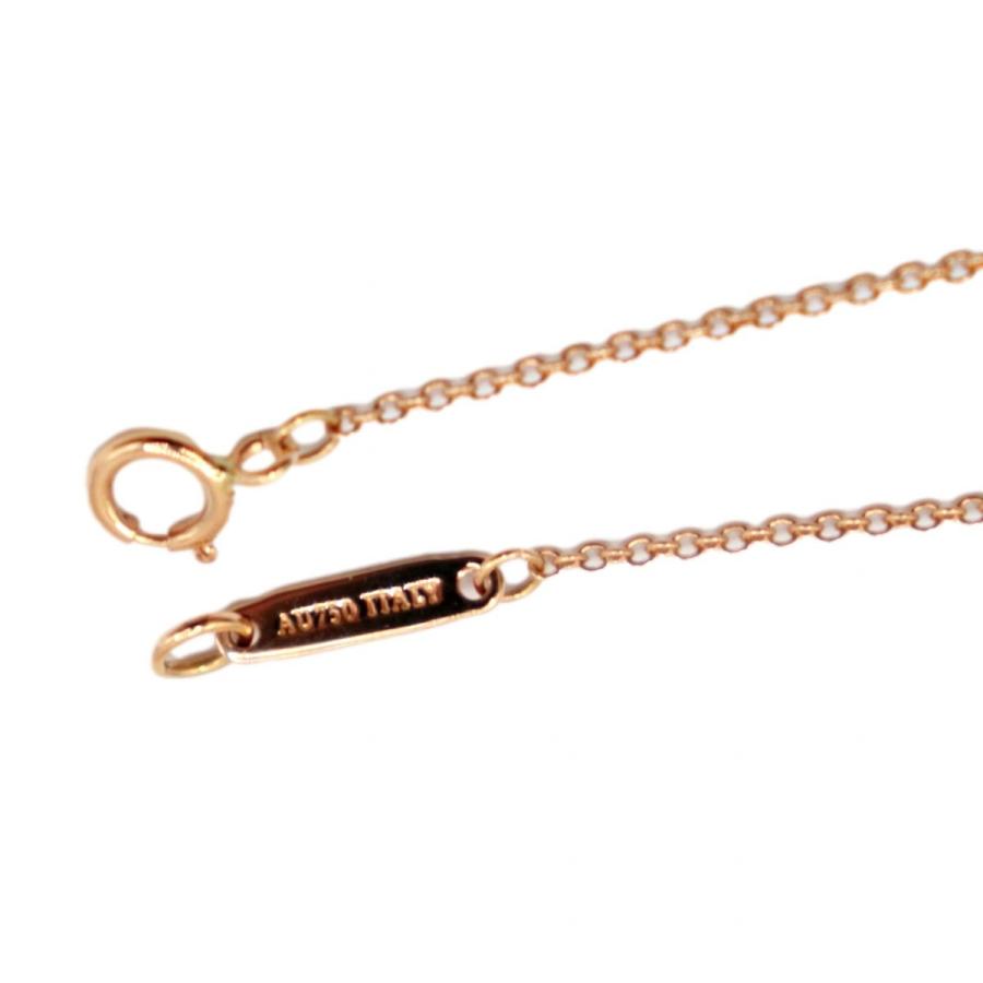 ティファニー　メトロクロス　ダイヤモンドネックレス　750 TIFFANY&Co. 美品 ティファニー メトロクロス ミニ ダイヤモンド