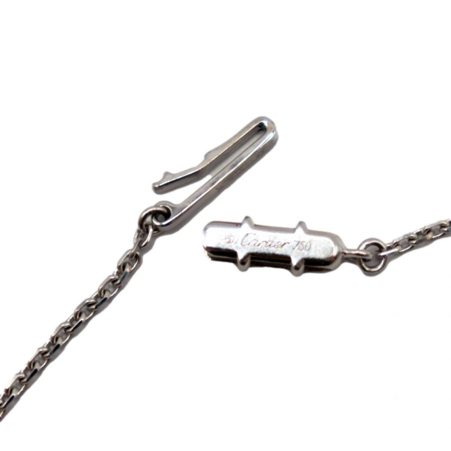 カルティエ Cハート ダイヤモンド ネックレス K18WG 750 ホワイトゴールド レディース ペンダント ジュエリー Cartier |  | 05