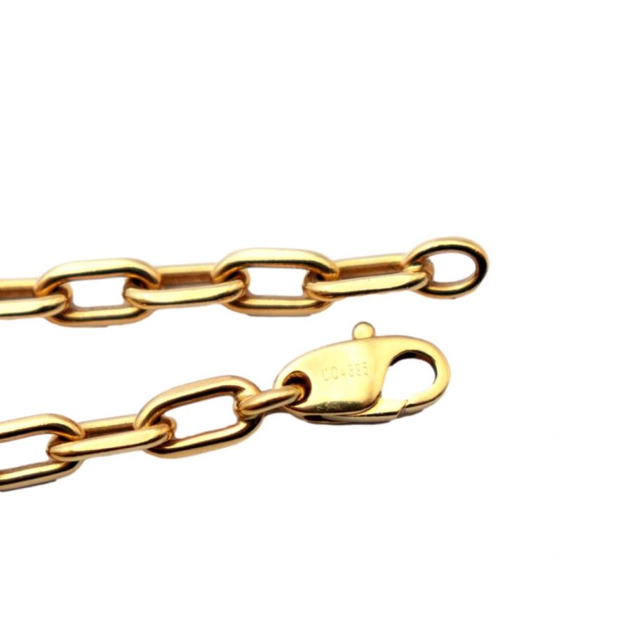 Cartier 美品 カルティエ スパルタカス チェーンネックレス 46cm Cartier 美品 カルティエ スパルタカス チェーンネックレス 46cm