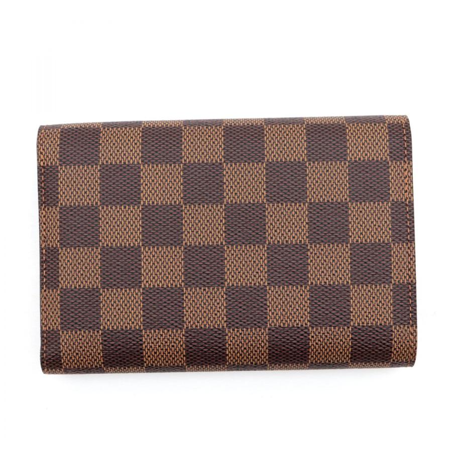 LOUIS VUITTON ポルトフォイユ アレクサンドラ ダミエエベヌ