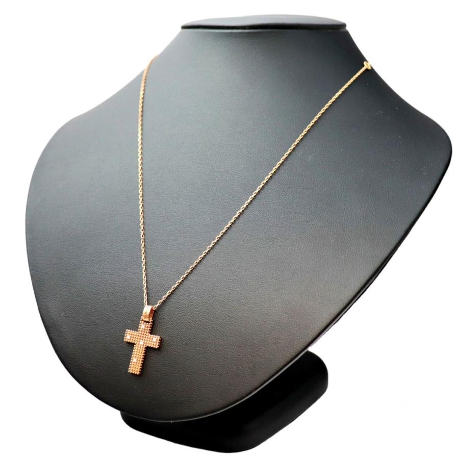 ダミアーニメトロポリタンダイヤモンドネックレス750 ピンクゴールド