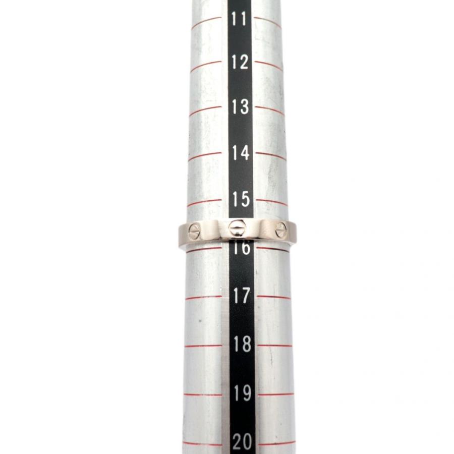 カルティエ LOVE ミニ ラブリング ♯56 約15.5号 750 K18WG ホワイトゴールド レディース メンズ可 指輪 ジュエリー Cartier | Cartier | 08