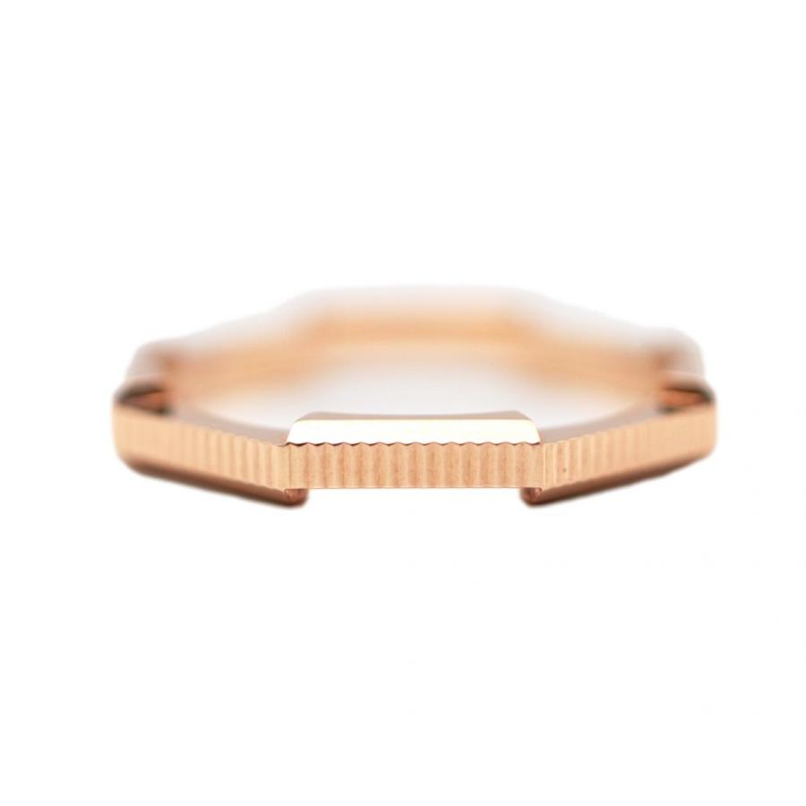美品 グッチ ストライプ リンク トゥ ラブ #16 約15.5号 K18PG 美品 グッチ ストライプ リンク トゥ ラブ #16 約15.5号 K18PG