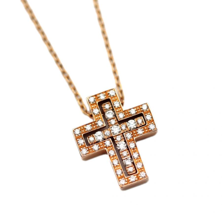 美品 ダミアーニ ベルエポック XXS ネックレス K18PG 750 ダイヤモンド ...