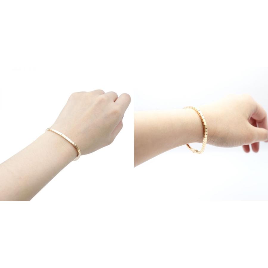 Cartier 美品 カルティエ ラニエール ブレスレット #15 K18YG 750