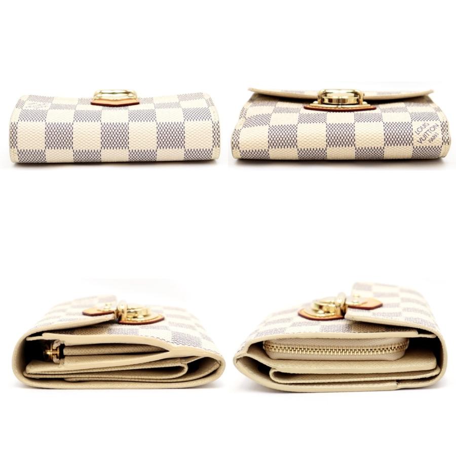 ルイヴィトン　ダミエアズール　ポルトフォイユ ジョイ　三つ折り財布 LOUIS VUITTON 新品同様 ルイヴィトン ダミエ アズール