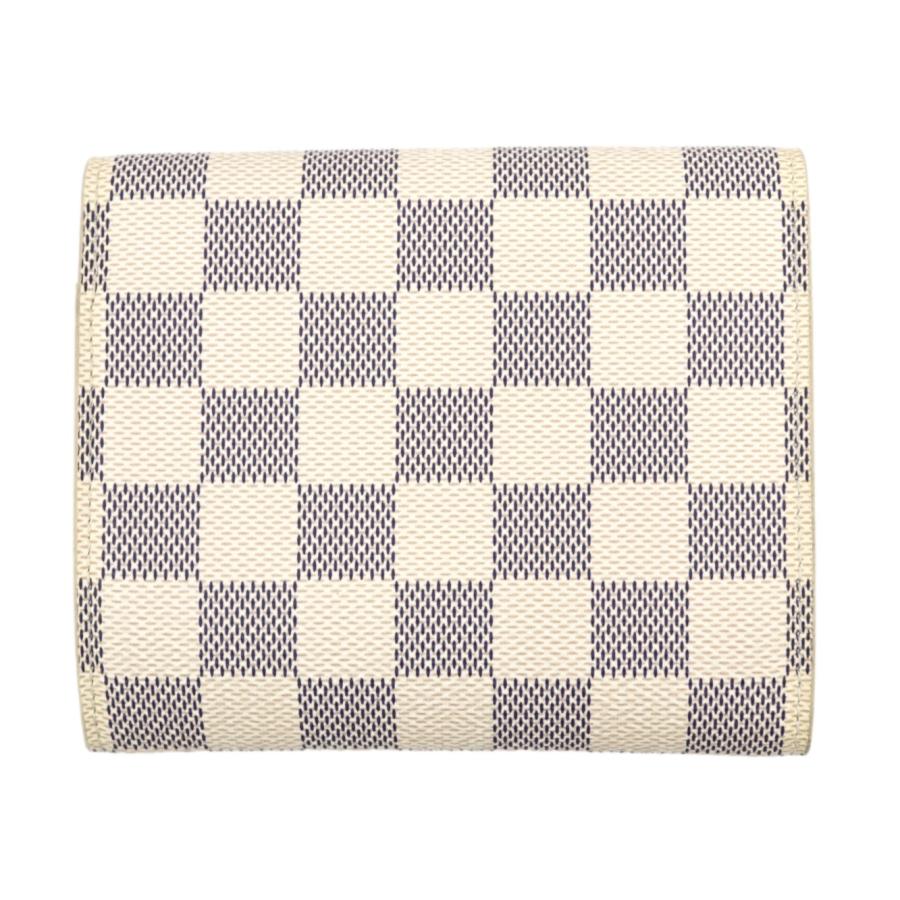 ルイヴィトン　ダミエアズール　ポルトフォイユ ジョイ　三つ折り財布 LOUIS VUITTON 新品同様 ルイヴィトン ダミエ アズール