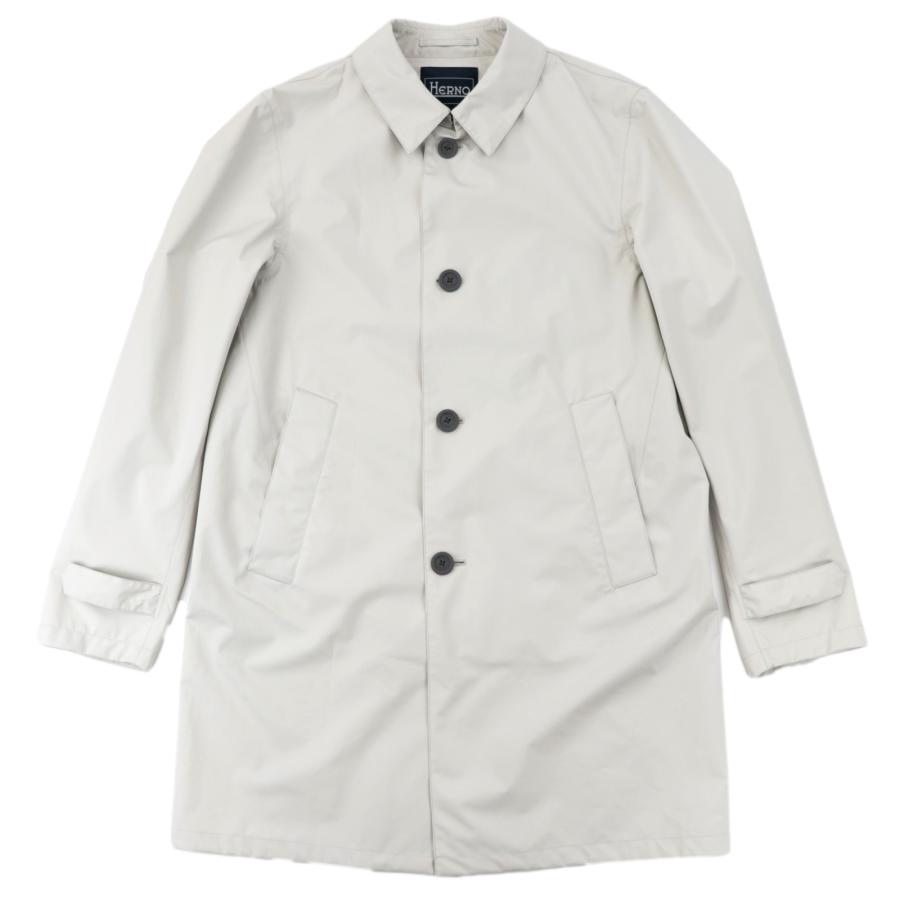 【美品】HERNO LAMINAR GORE-TEX ステンカラーコート 50 美品】HERNO LAMINAR GORE-TEX ステンカラーコート 50
