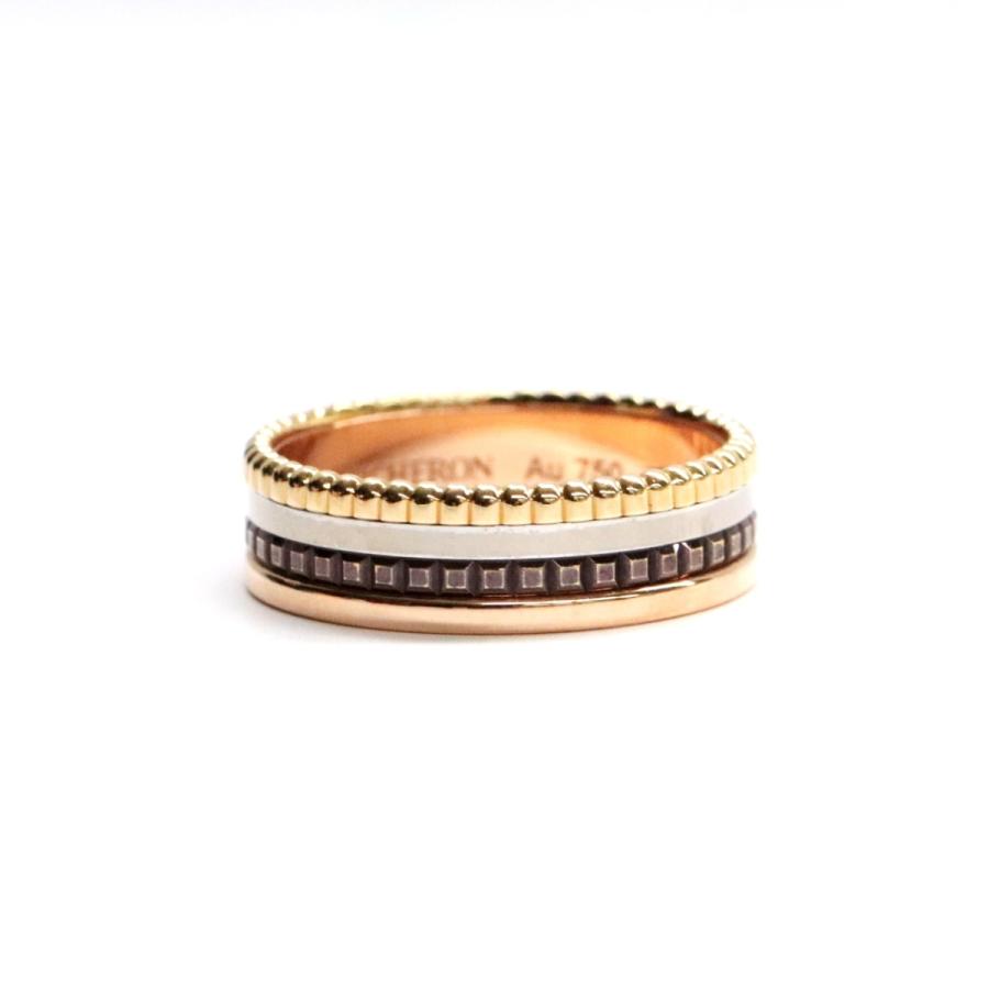 定価34万　BOUCHERON 指輪 メンズ T63 BOUCHERON 美品 ブシュロン キャトルクラシック リング スモール