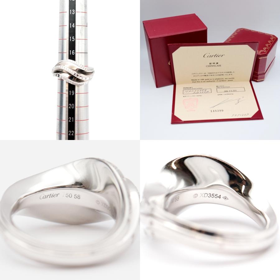 Cartier 新品同様 カルティエ パリヌーベルバーグ ダイヤモンド リング 