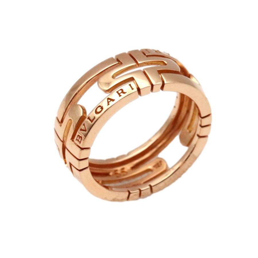 BVLGARI 美品 ブルガリ パレンテシ オープンワーク リング #55 BVLGARI 美品 ブルガリ パレンテシ オープンワーク リング #55