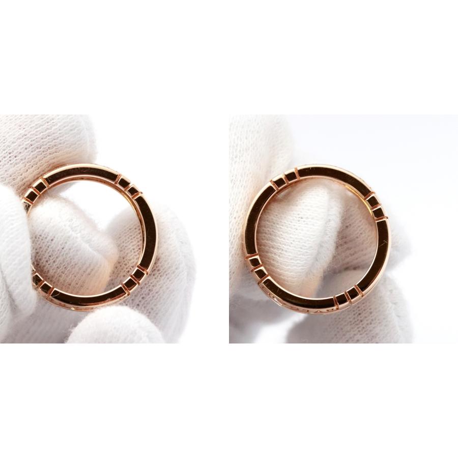 BVLGARI 美品 ブルガリ パレンテシ オープンワーク リング #55 BVLGARI 美品 ブルガリ パレンテシ オープンワーク リング #55