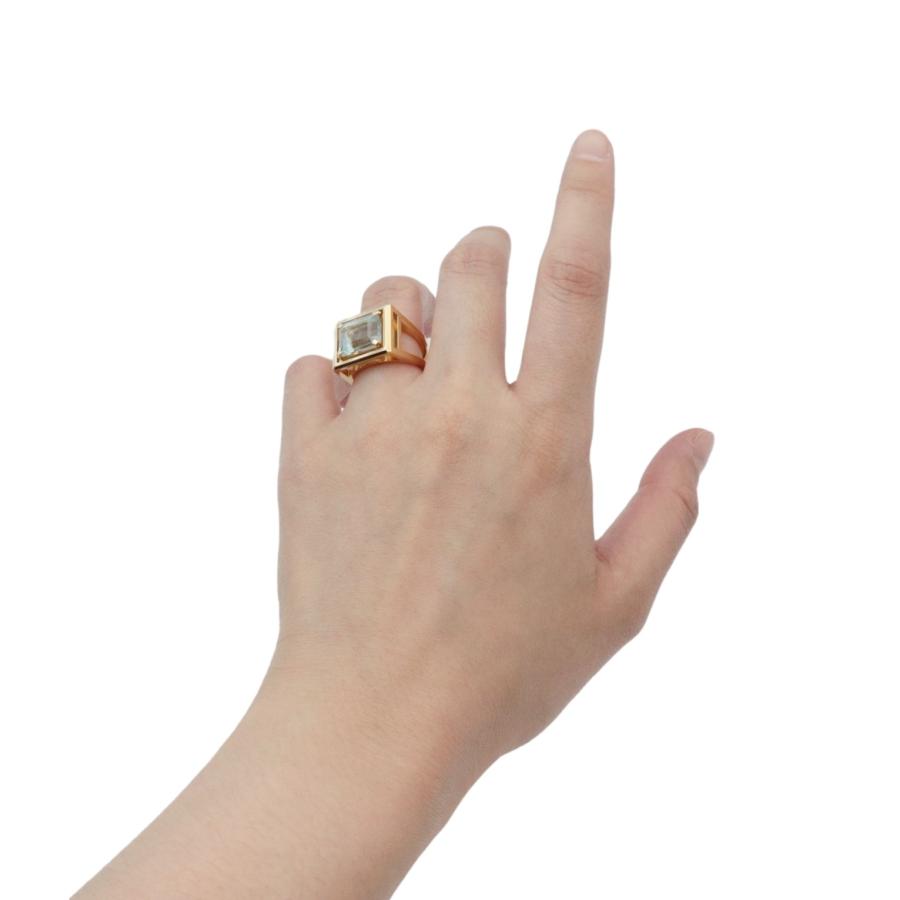 TIFFANY&Co. ティファニー ジュエルボックス リング 指輪 アクア TIFFANY&Co. ティファニー ジュエルボックス リング 指輪 アクア