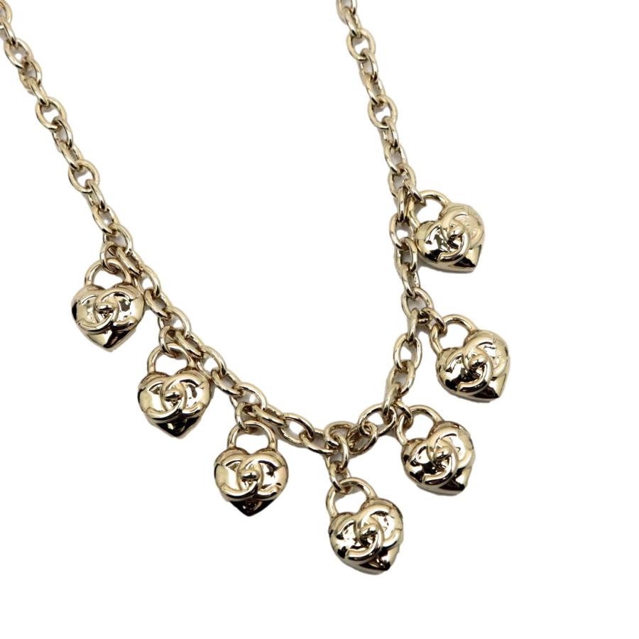 CHANELハートのネックレス　美品 奇跡の1点☆すぐ届く》CHANEL ハート ネックレス (CHANEL